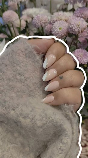 Bonnieblendlab on Instagram: "Thank you @nailuxuries_ for this beautiful set. Classic French tips with a modern almond shape makes your fingers look long and beautiful ❤️ Pairs perfectly with a neutral oversized sweater for that clean girl aesthetic ✨ Would you rock this classic French set or do you prefer bold colors? 👇 #NailArtBangalore #FrenchTipsIndia #UGCBeautyCreator #ugccreator #viralvideos"