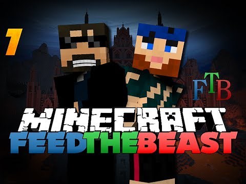 Minecraft Modded Survival - FTB 7 - COBBLESTONE EVERYWHERE