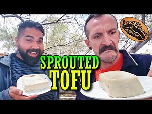MAKING SPROUTED TOFU (AND MUNG BEAN "TOFU?")