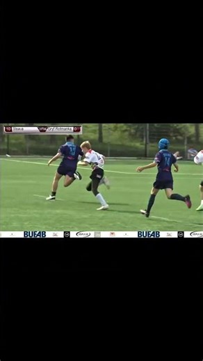 Textbook Attack. Simply beautiful rugby. 📚U14 #rugby #riseofrugby #rugbyhighlights #sidestep