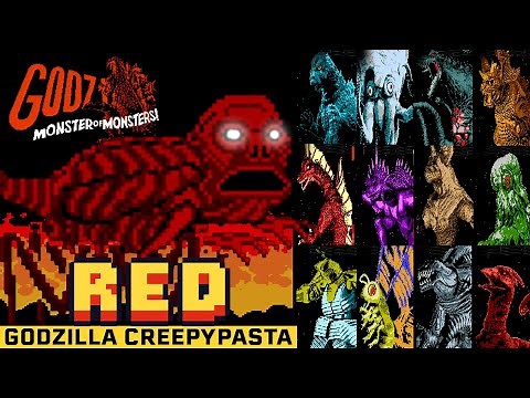 RED HELLBEAST VS ALL KAIJU IN NES Godzilla Creepypasta MUGEN KaijuVerse Retro Fighters ファミコンゴジラクリーピー