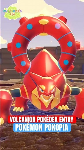 #Volcanion the Steam #Pokemon | #Pokédex Entry (#PokemonPokopia #NintendoSwitch2)