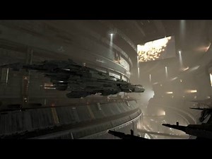 EVE Online - Titan Docked Inside Keepstar