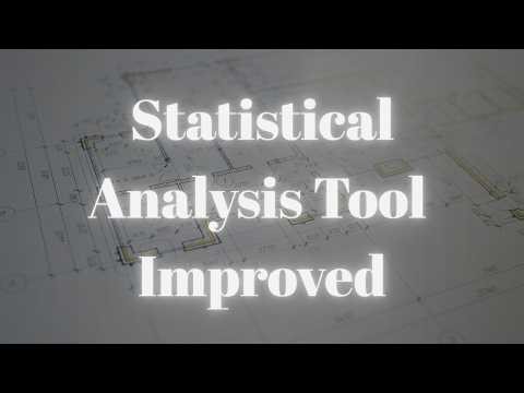Statistical Analysis Tool (No Inbuilt Functions) | Improved Version | @ExcitedNuclei