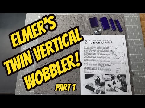 Elmer's Twin Vertical Wobbler Part 1 - Model Engine Build - Gathering Materials base components