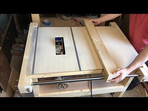 Table Saw Fence Rail