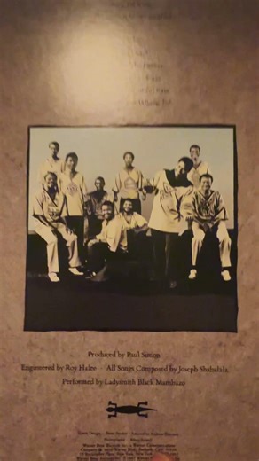 Ladysmith Black Mambazo are no joke. This is astounding. ❤️