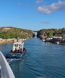 I cruised through the world’s deepest canal