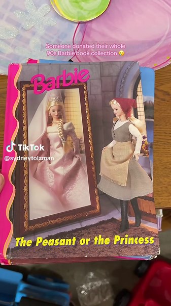 Discover a 90s Barbie Book Collection!