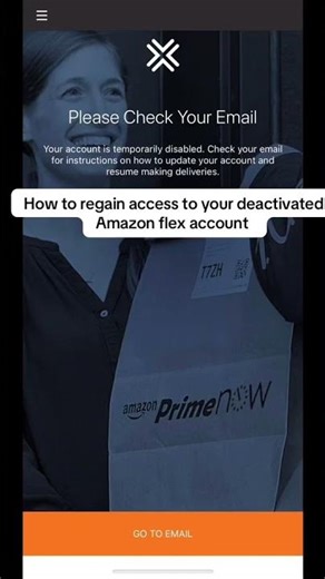 How to reactivate Amazon flex account #amazonflex #amazonflexdriver #reactivate #gigapps