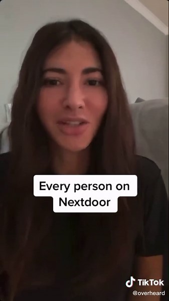 Live from Nextdoor 🏠 #neighbors #nextdoor #overheard