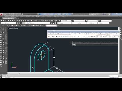 Acotar Isométrica en AutoCad incluidas curvas.
