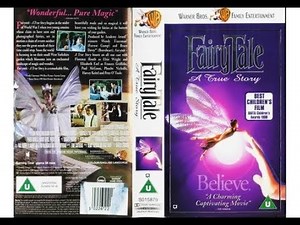 Original VHS Opening and Closing to Fairytale A True Story UK VHS Tape