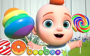 【GoBooBoo英文儿歌】Lollipops, Candy and Eggs! | Colors Song | GoBooBoo Nursery Rhymes
