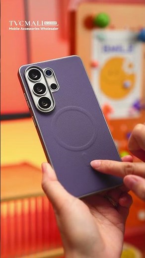 Fine Grid Texture Leather Magnetic Case for Samsung Galaxy S26 Ultra, S26/S25 Series #wholesale