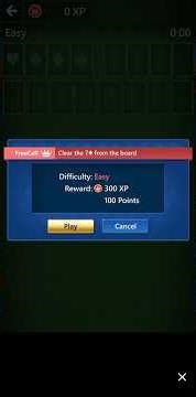 Microsoft Solitaire Collection FreeCell Easy 03.29.2026