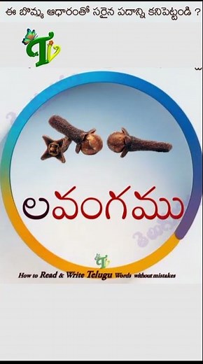 Telugu words without mistakes య ర ల వ padalu | ya ra la va telugu words #shorts