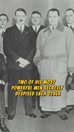 Göring vs Goebbels: The Fatal Rivalry Inside Hitler’s Inner Circle #historyfacts #historyshorts