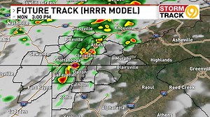 1.5K views · 47 reactions | Latest hourly hrrr model this Monday, wants to bring in a line of storms between 12-4pm then scattered. See how unstable we get before this happens. Still the best chance of scattered storms for all will be this PM. Some goat floaters mixed in, but some will miss out. SEVERE threat looks low, but as always in the summer months, one or two storms could contain heavy rain, lightning and gusty winds | Brian Smith | Facebook