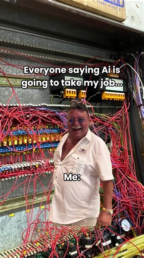 HVAC Techs - Do you think Ai will take our jobs? 👀 Leave your comments below... #Meme #Controls #PLC #HVACTechnician #AHU #AirHandlingUnit #ControlPanel #Trades #HVACMeme #Sparky #BlueCollar #HVACTech #Engineer #Electrician