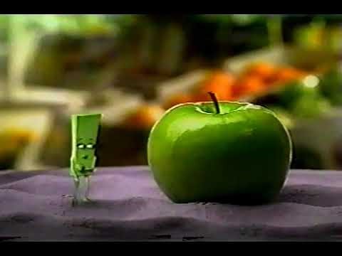 Extra Commercial - July 2004 - New Green Apple Talking Gum Stick