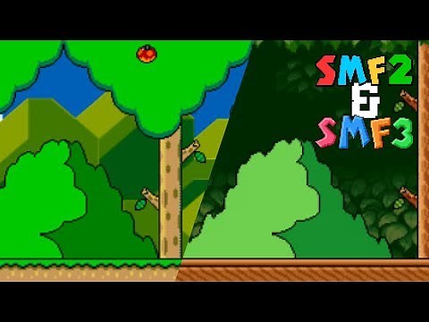 Super Mario Flash 2 & 3 Tiling Tutorial: Big Bushes and Trees