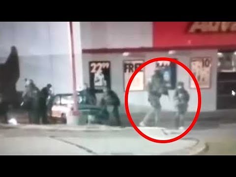 An Actual Giant Nephilim Soldier Caught On Camera In The U.S?