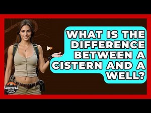 What Is The Difference Between A Cistern And A Well? - Survival Skills for Everyone