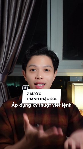 Lộ trình tự học SQL cho người làm phân tích data mà mình đúc kết sau bao năm đi làm và dạy học. Bạn chỉ cần nắm được bấy nhiêu đây là giải quyết hầu hết 99% các đầu việc truy vấn dữ liệu ở các công ty rồi nè. #sql #phantichdulieu #dataanalysis #dataanalyst #roadmap #edutok #mazhocdata