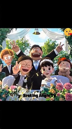 Nobita ❤️ Shizuka Marriage | Doraemon Wedding Scene#doraemoninhindi