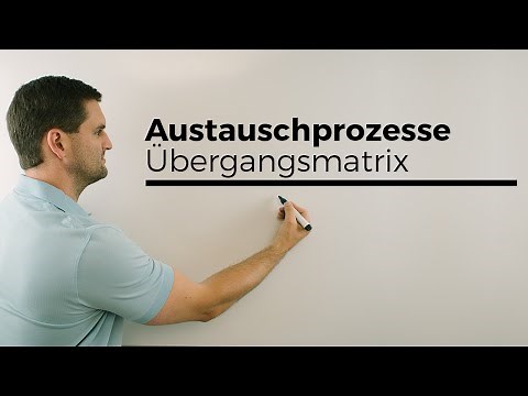 Austauschprozess, Übergangsmatrix, Übergangsgraph, Matrizen, Matrix | Mathe by Daniel Jung