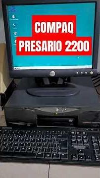 compaq presario 2000 2200 desktop retro hardware