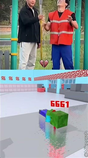 Jinu’s Overconfidence Zombie Turns The Tables Rumi Shocked ( Hindi ) #minecraft #shorts #trending