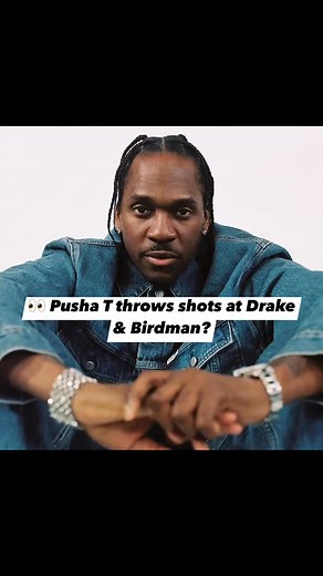 👀 Pusha T throws shots at Drake & Birdman?On Wale’s new track “Damage Control”, Pusha T might’ve just reignited the smoke:“The realest Birdman, I just cock-a-doodle-doo…Bruised egos, man, you n—s might sue /New Jack Ninos telling on the crew”🔎 Let’s break it down: • “Birdman” “cock-a-doodle-doo” – mocking the Cash Money boss with a play on his name and bird sounds. • “Bruised egos… might sue” – sounds like a jab at Drake’s recent legal-heavy moves. • “New Jack Ninos” – comparing some rappers t
