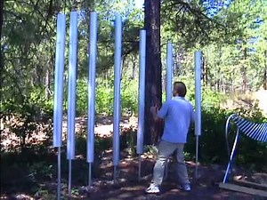 Contra Bass Chimes - Outdoor Musical Instruments by Freenotes Harmony Park Inc.