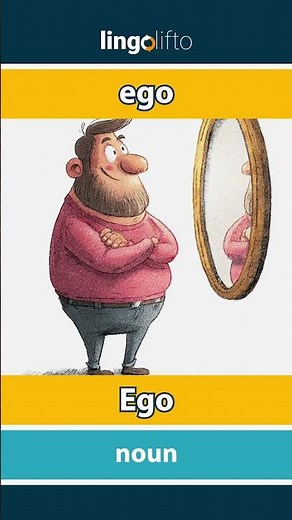 🇬🇧🇩🇪 ego - Ego : learn English : Lernen wir Englisch : vocabulary builder