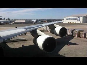 Boeing 747 Classic Engines Windmilling