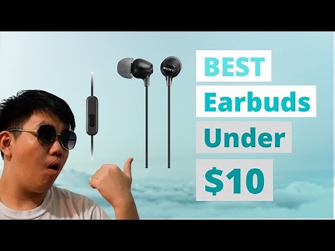 Best Earbuds under $10 (Wired) - Sony MDR EX15AP Review