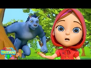 Little Red Riding Hood Story, Animated Cartoon Video by Kids Tv Fairytales