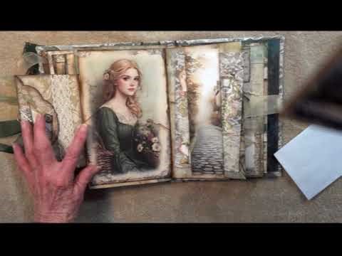 A Ladys Garden Handmade Journal