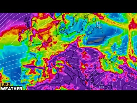 European Weather | ECMWF Model Precipitation April 1, 2026 - RainStorms In Europe