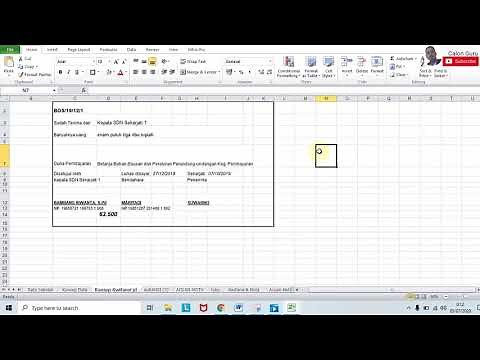 Cara Menampilkan Tab Developer pada excel 2010 / Menu Tab Developer pada Ms Excel Terbaru