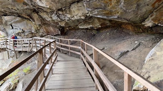The Alum Cave Loop Trail is a family friendly 3 mile loop trail located in Audra State Park WV. This trail features a boardwalk that winds below the Alum Cave overhang where visitors hike along the Middle Fork River. This is just another "almost heaven" area of the beautiful state of West Virginia. West Virginia is truly "Almost Heaven!" Be sure to see our adventure: https://youtu.be/hRDe50THShI?si=Uicz5ZFe16E_Z_tu #audrastatepark #almostheaven #WestVirginia | Wandering Out Yonder