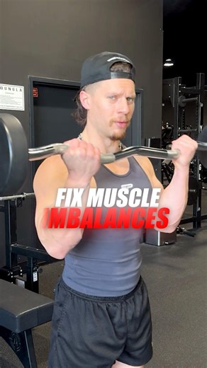 How To Fix Muscle Imbalances 💪🏽 #musclebuliding #gymworkout #workoutroutine #fitnesstips #exercise