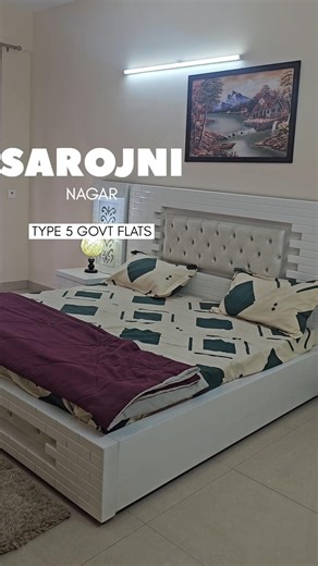 Sarojni Nagar Type 5 | New Govt.Flats | Full Video Link in Description Box