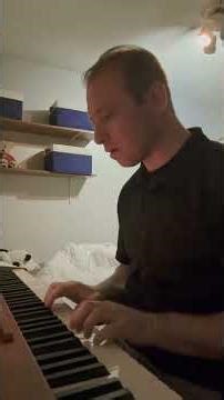 My first piano recording.