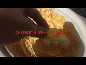 Cheesy Buffalo Shrimp Dip