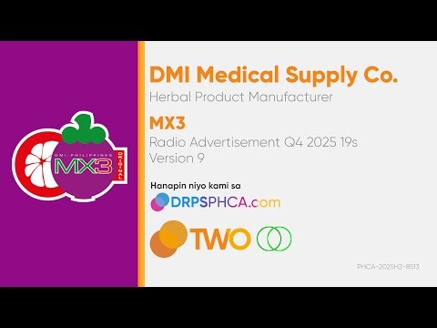 MX3 Radio Ad Q4 2025 19s (Version 9)