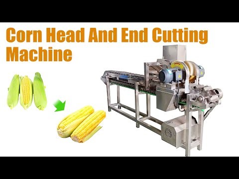 Automatic Corn Head and Tail Cutting Machine | Efficient Maize Pre-Processing Solution