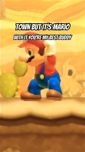 Town But It’s Mario #mario #shorts #memes